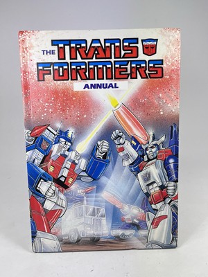 ANNUAL - Vintage Transformers Annual 1988 Unclipped Hardback Marvel