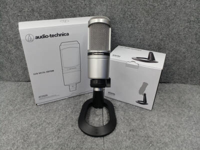 audio-technica AT2020 & AT8703 セット AUDIO-TECHNICA AT2020/AT8703 Condenser Microphone From Japan | eBay