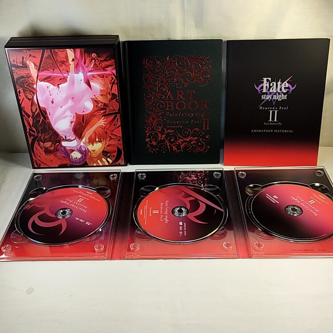 Fate/stay night Heaven's Feel (limited edition) Blu-ray All 3 chapters set  used