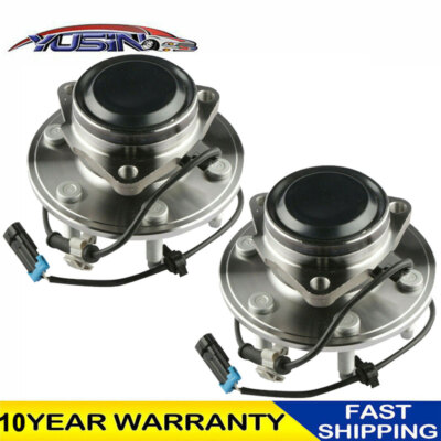 Pair (2) Front Wheel Hub Bearing Assembly For Chevy Tahoe GMC Sierra Yukon 2WD E - Foto 4