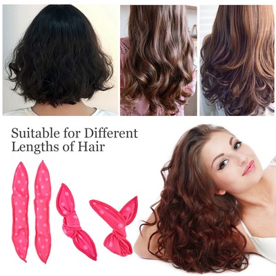 Flexible Foam Sponge Hair Curlers Magic Pillow Soft Rollers Spiral