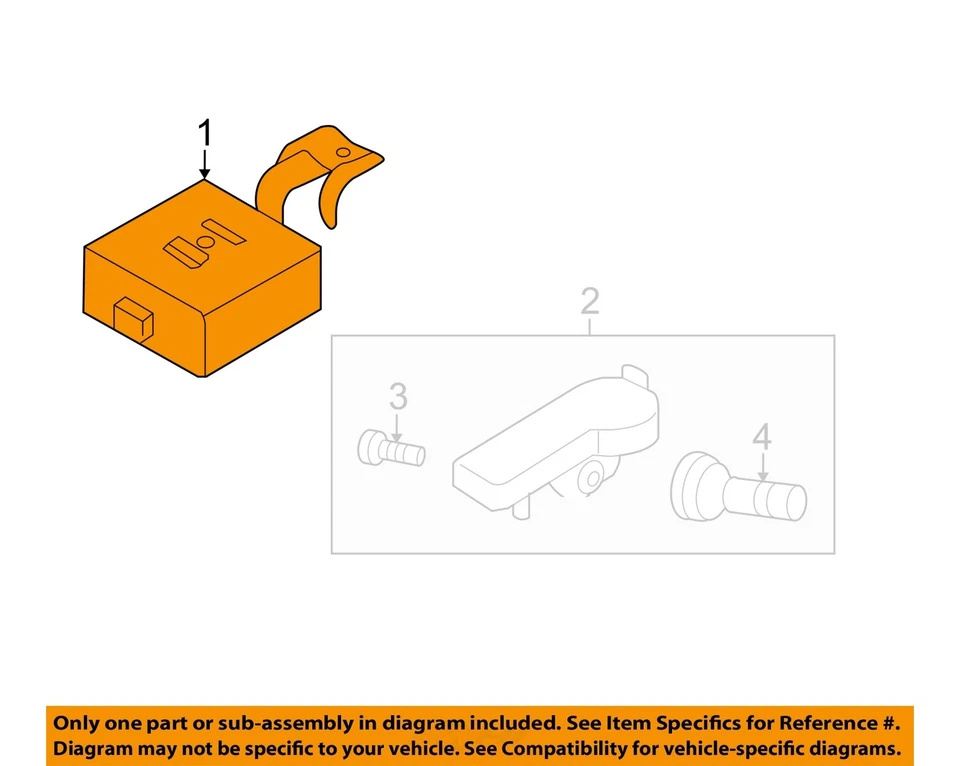 Sistema de monitoreo de presión de neumáticos usado (TPMS) modo de control se adapta a: Subaru Forest 2016 Foto 3 de 4