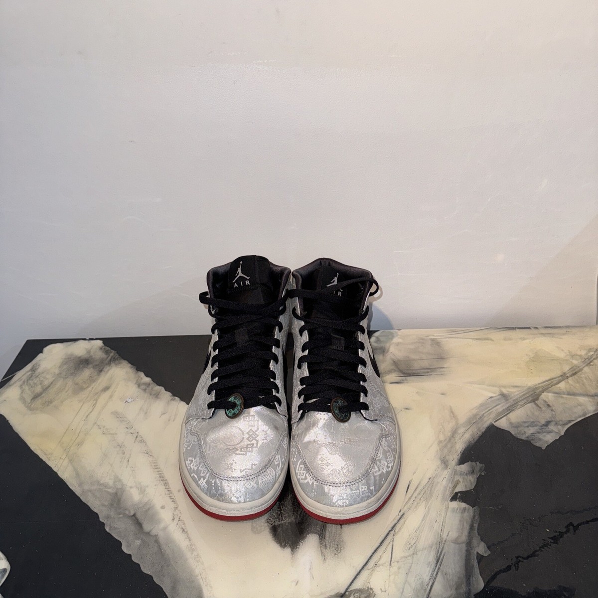 Size 11.5 - CLOT x Air Jordan 1 Mid Fearless 193655916304| eBay