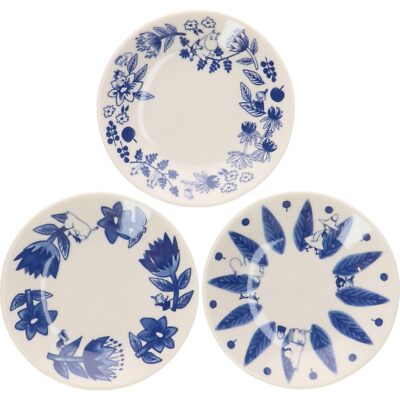 Yamaka Shoten Yamaka Shoten 126738 Moomin Trio Plate S