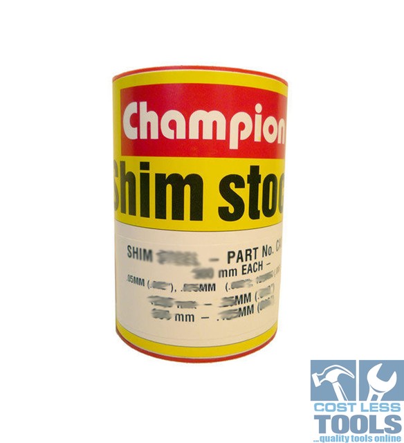 Champion Shim Stock Brass Roll Assortment 5 Sizes CA31 for sale online eBay