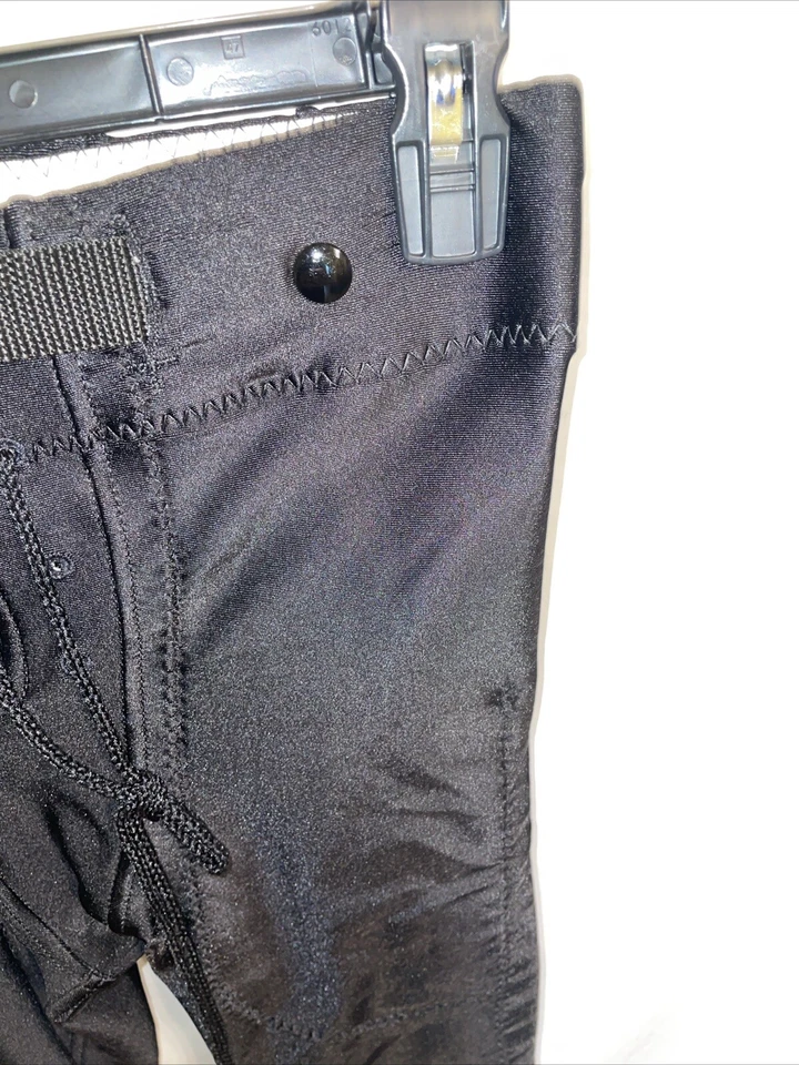 Pantalones de béisbol Rawlings juveniles talla mediana negros atléticos al aire libre día de juego Foto 4 de 4