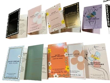 MARC JACOBS LOT OF 10 SPRAY TRAVEL SIZE, I OF EACH 0.04 OZ EACH