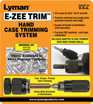 Lyman  E-ZEE TRIM  Hand Case Trimming System or Related Accessory