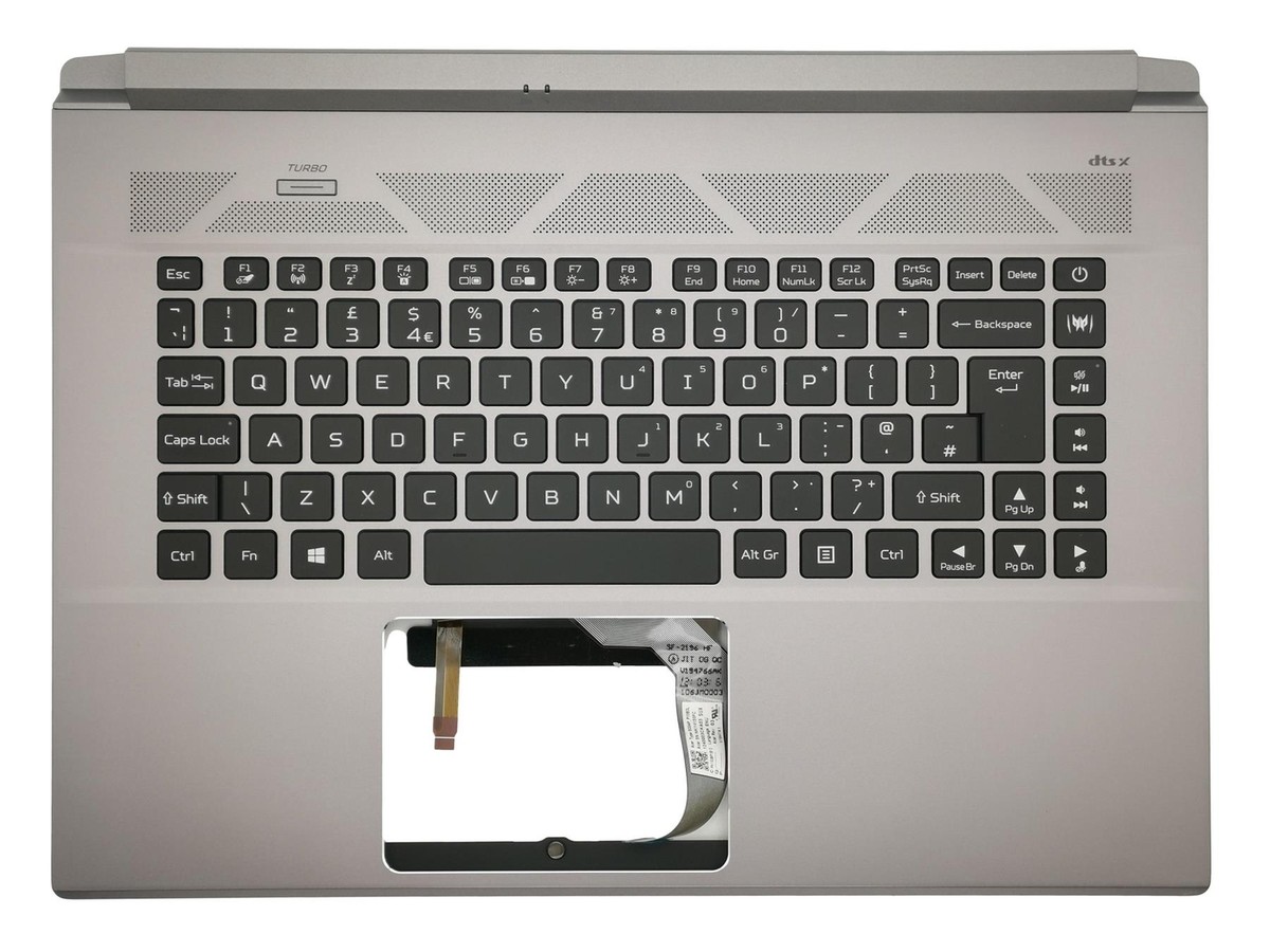 Clavier pour PC Portable Acer TopCase Acer Predator Triton 500 - Remplacer clavier ordinateur portable Predator