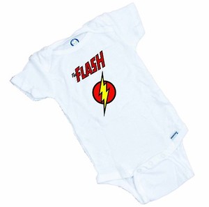 flash baby onesie