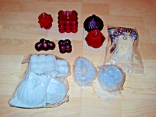 6  3D Kerzengießform Silikon Kerzenform Gießformen Verschiedene Formen ein SET