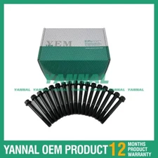 17X New C3.4 Cylinder Head Bolt Set For Caterpillar Diesel Engine Parts