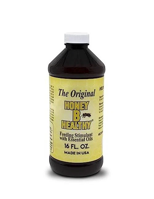 Honey B Healthy Original 16 oz. Bottle, Feeding Stimulant with Essential Oils