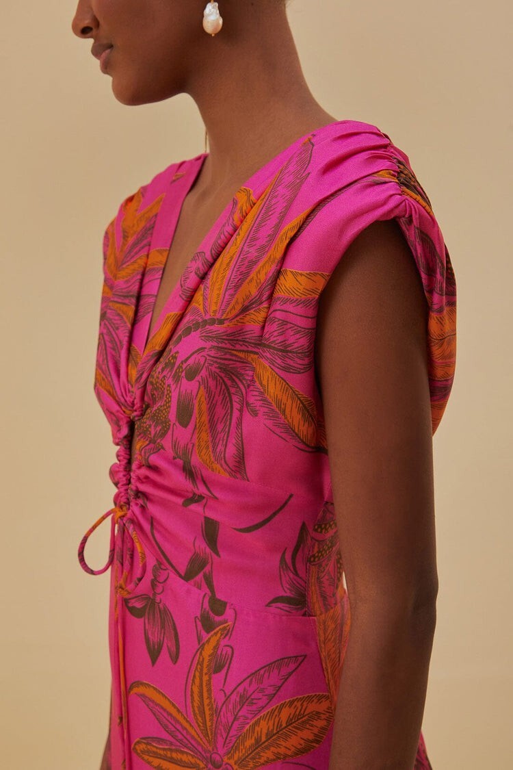 knee length dresses for ladies Farm Rio