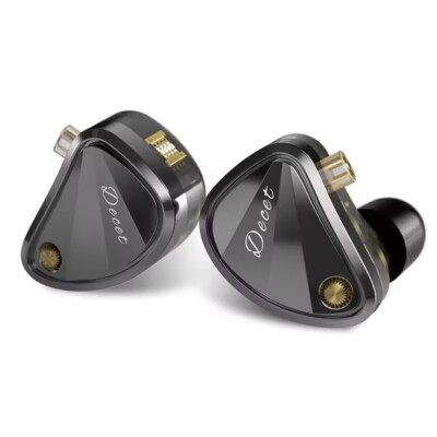 KZ Decet 10 Unit Upgraded Drive 5DD Dynamic Drive Earphones Adjustable Earbuds