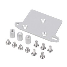 Aluminum Servo Plate Für Tamiya Clod Buster BullHead 4x4x4 Chassis Upgrade Parts