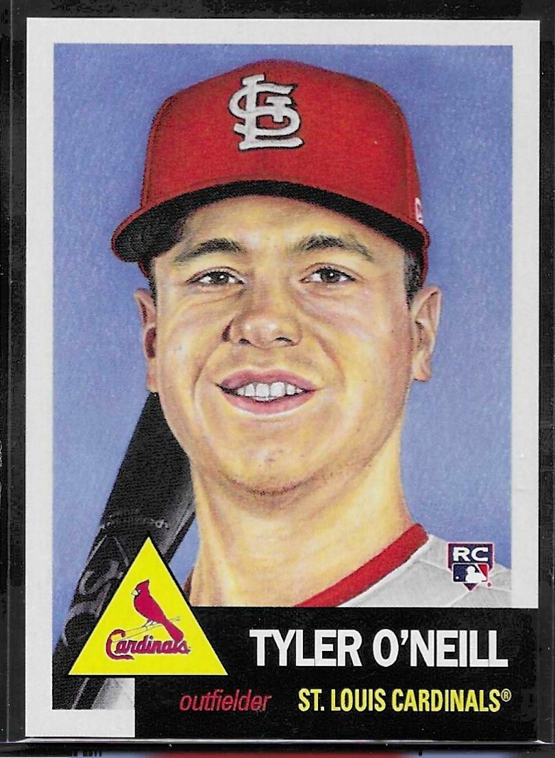 2018 TOPPS LIVING SET # 77 TYLER O'NEILL Rookie St. Louis Cardinals 4,851 PR c