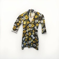 Zara Trafaluc Floral Mini Dress Size XS 