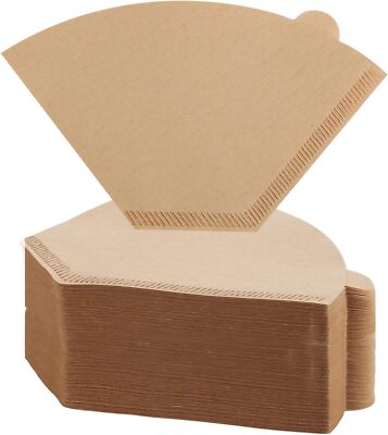 200 Count Coffee Filter #2, 2 Filters Cone Unbleached Disposable... 