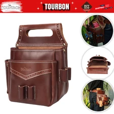 Leather Cartridges Bag Shells Holder Case Trap Shooting Ammo Storage Carry Pouch