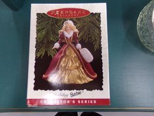 Hallmark Keepsake Holiday Barbie Collector's Series 1996 Christmas Ornament NEW