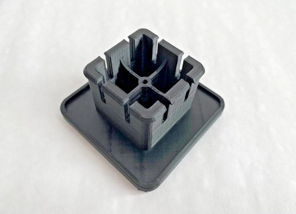 Cubierta/enchufe/tapa de enganche de remolque Porsche para receptores de 2" y 1,25" Foto 2 de 2