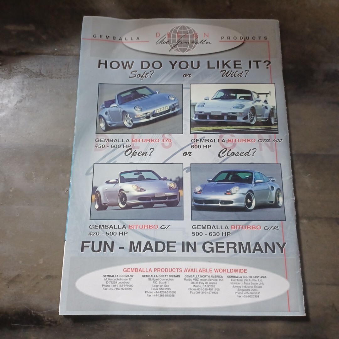 911 & Porsche World magazine November 1999 Issue 68 featuring 356