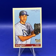 David Price 2009 Upper Deck Goudey Rookie Card. rookie card picture