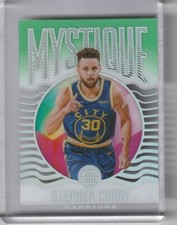 2020-21 PANINI ILLUSIONS #13 STEPHEN CURRY MYSTIQUE EMERALD WARRIORS 6304