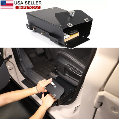 Under Driver Seat Locking Storage Box For Ineos Grenadier 2024-2027 Accessories