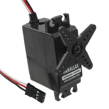 Parallax Continuous Rotation Servo, NEW 4 to 6 VDC,  (T 38 oz-in @ 6 V) w/ Plug 