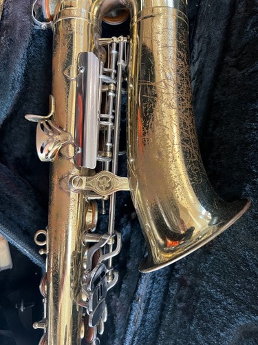 Yamaha YAS-23 Alto Saxophone with case and mouthpiece. Made in Japan - Picture 8 of 13