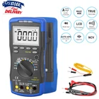 Digital Multimeter TRMS 6000 Counts Auto Range Ammeter AC DC 1000V