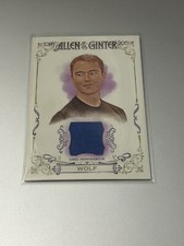 2015 TOPPS ALLEN & GINTER USED RELIC MEMORABILIA ROBB WOLF NUTRITIONIST #FSRA-RW