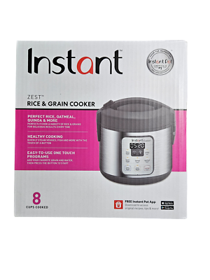Instant Pot Zest 8-Cup Rice And Grain Cooker