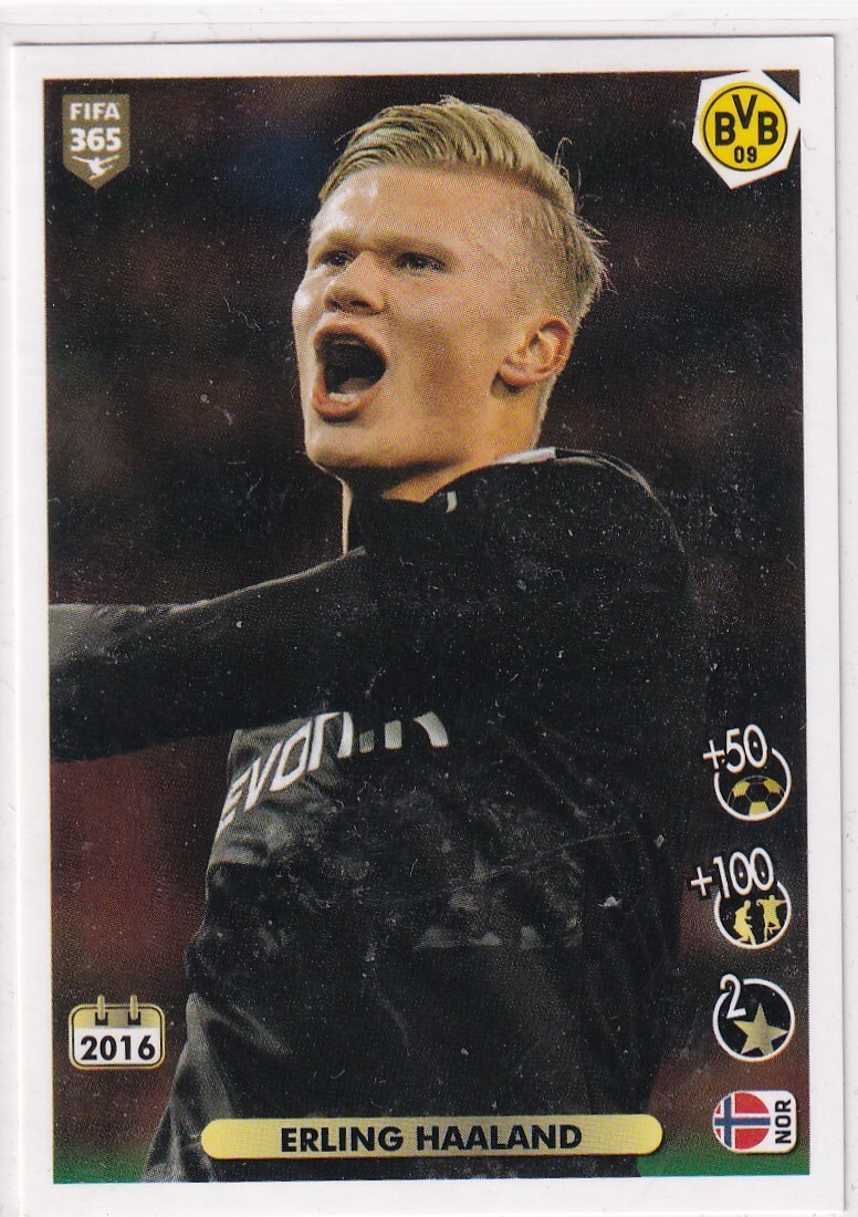 Panini FIFA 365 2021 Sticker No. 8 Erling Haaland