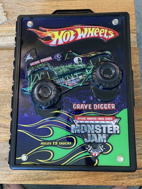 monster jam truck carrying case