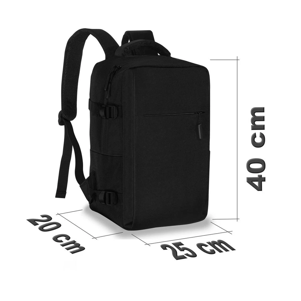 Ryanair Rucksack 40x20x25 Reise Handgepäck Flugzeug Wizzair Discover unter Sitz - Bild 4 von 4