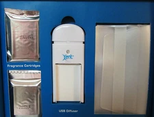 XENT Scentdrive with 2 Scents Air Freshener USB Powered Office Diffuser Read Des