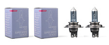 2x H4 12V 60/55W P43t SUPER WHITE Glühlampe Birnen Autolampen Glühbirnen H4 9003