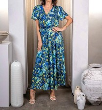 Paparazzi Ikat Print Wrap Dress Size S