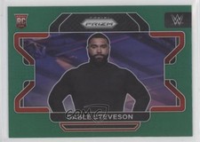2022 Panini Prizm WWE Green Prizm Gable Steveson #23 h8k