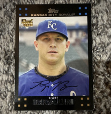 Topps 2007 Topps Ryan Braun Rookie #262 Kansas City Royals Baseball Card. rookie card picture