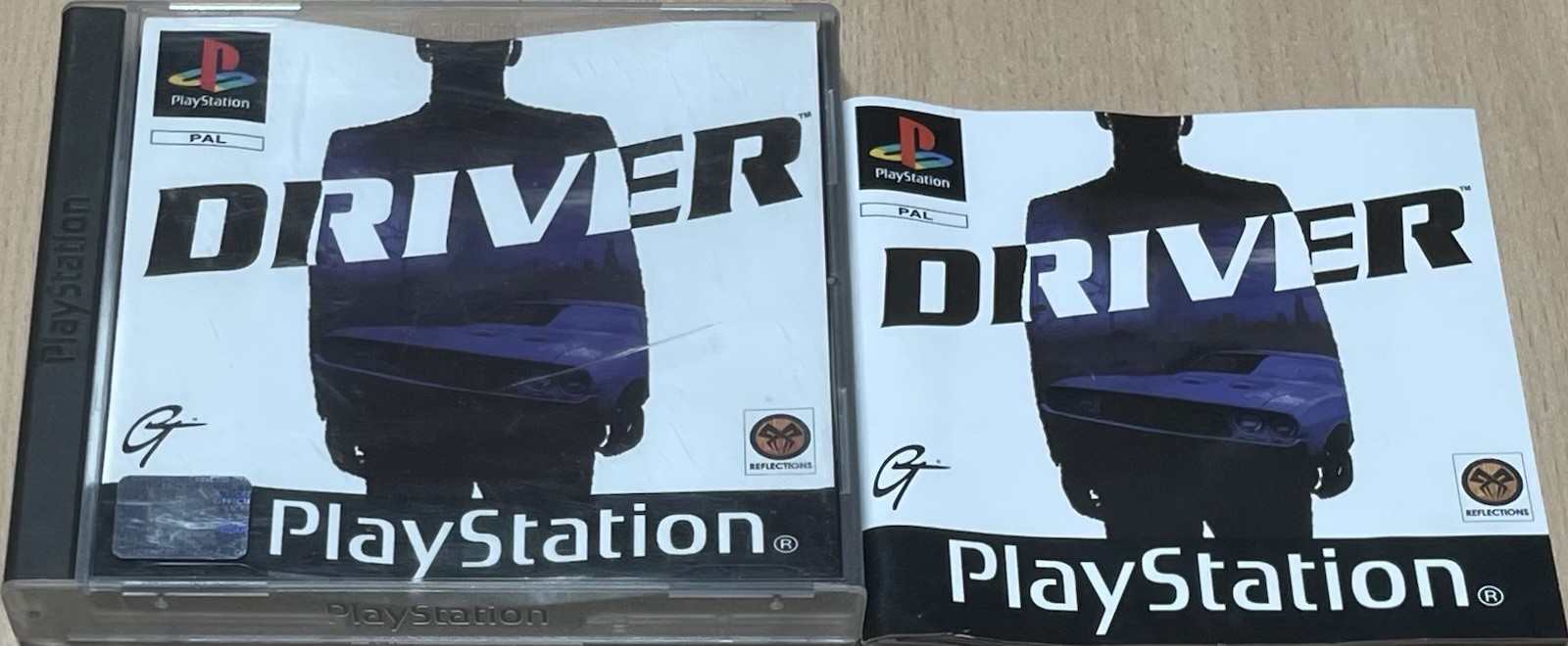 Driver PS1 Action Driving 1999 Black Label Game Complete Tested VGC Inc Free P&P