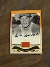 Gene Tenace 2012 Golden Age Historic Signatures Auto Autograph