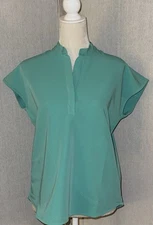 NEW FIGS XS women's Surgical Green Rafaela- Oversized Scrub Top ONLY