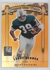 2001 Donruss Elite Passing the Torch /500 Larry Csonka Ron Dayne #PT-21 HOF u6m