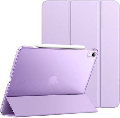 JETech Hülle für iPad Air 13 Zoll M4/M3/M2 (2026/2025/2024), Halter, Case, lila 