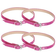 4 Pairs High Heels Shoe Straps, Detachable Ankle Shoelace Straps, Rose Red