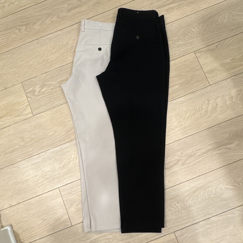 ZARA Dress Pants 32W Regular Black and Khaki 2 pants
